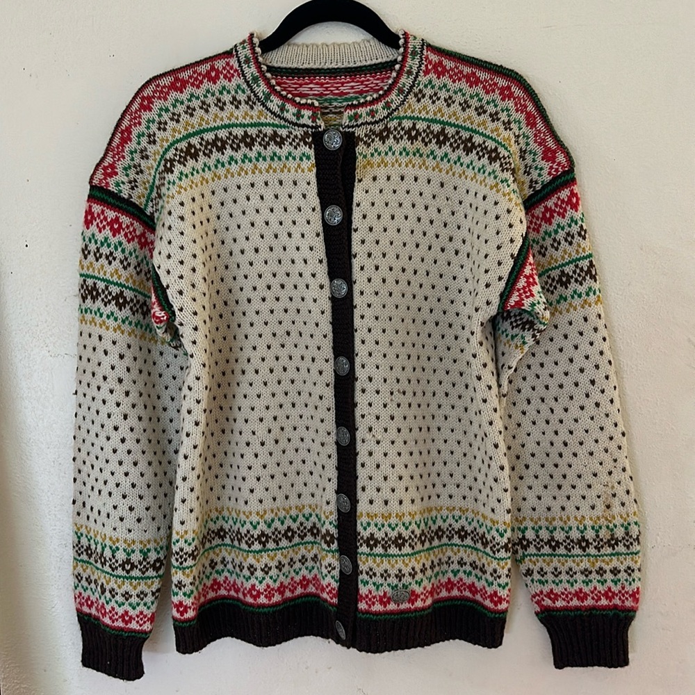NORDIC Vintage Real Wool Norwegian Sweater